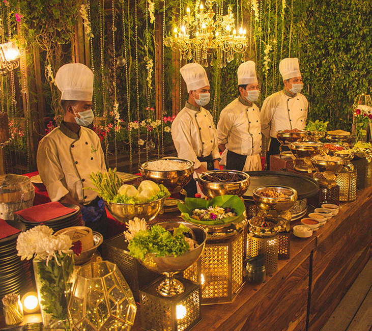 Catering and Cuisines services in Destination wedding in Rishikesh